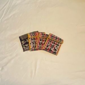 Handmade Embroidered Bolivian Coin Bags